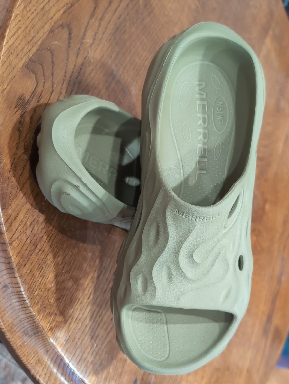 Merrell Hydro  Slide 2  Olive Green Men's 5 / Women's 7 - Picture 5 of 5